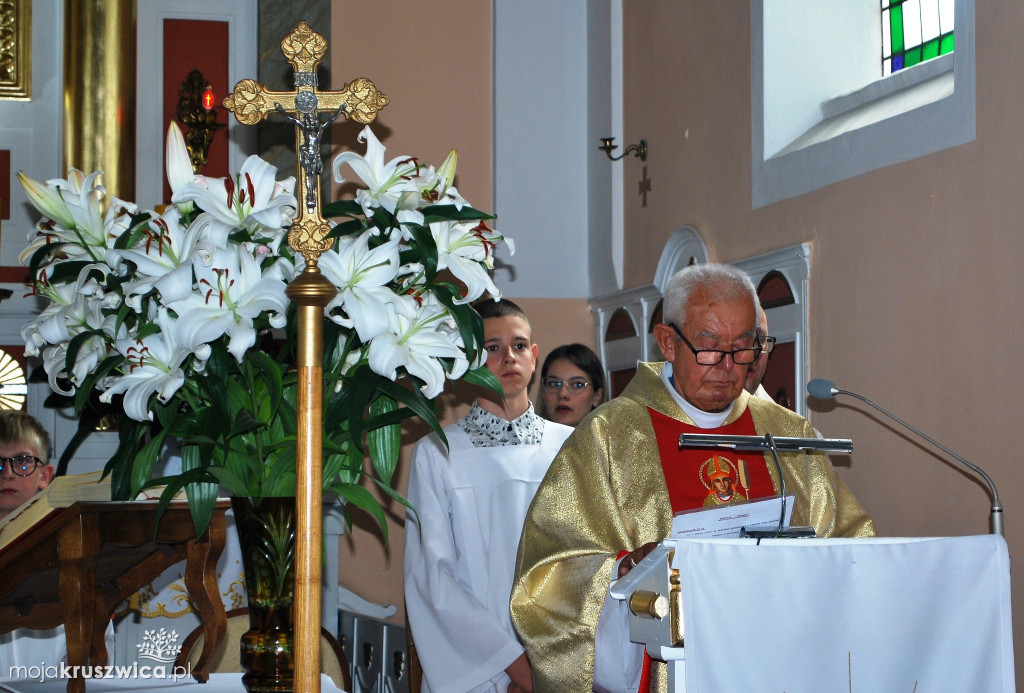 Ksiądz Jerzy Rafalont z Brześcia nad Gopłem obchodził 50. rocznicę kapłaństwa