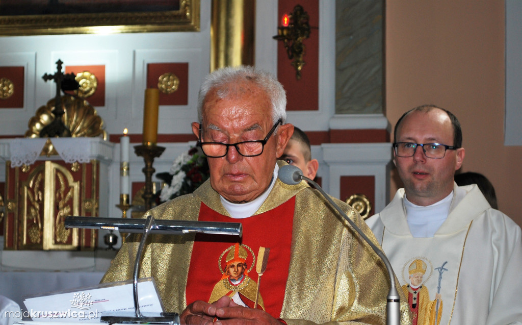 Ksiądz Jerzy Rafalont z Brześcia nad Gopłem obchodził 50. rocznicę kapłaństwa