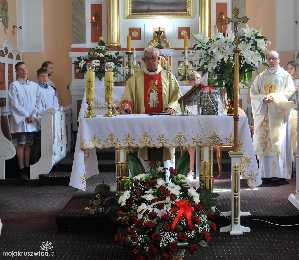 Ksiądz Jerzy Rafalont z Brześcia nad Gopłem obchodził 50. rocznicę kapłaństwa