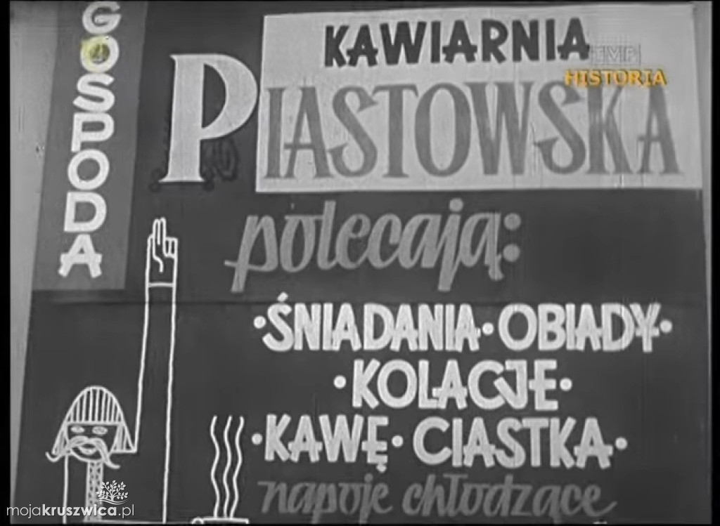 Dawna Kruszwica. Kruszwica w latach 60. XX wieku