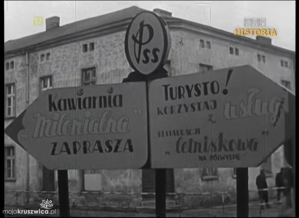 Dawna Kruszwica. Kruszwica w latach 60. XX wieku