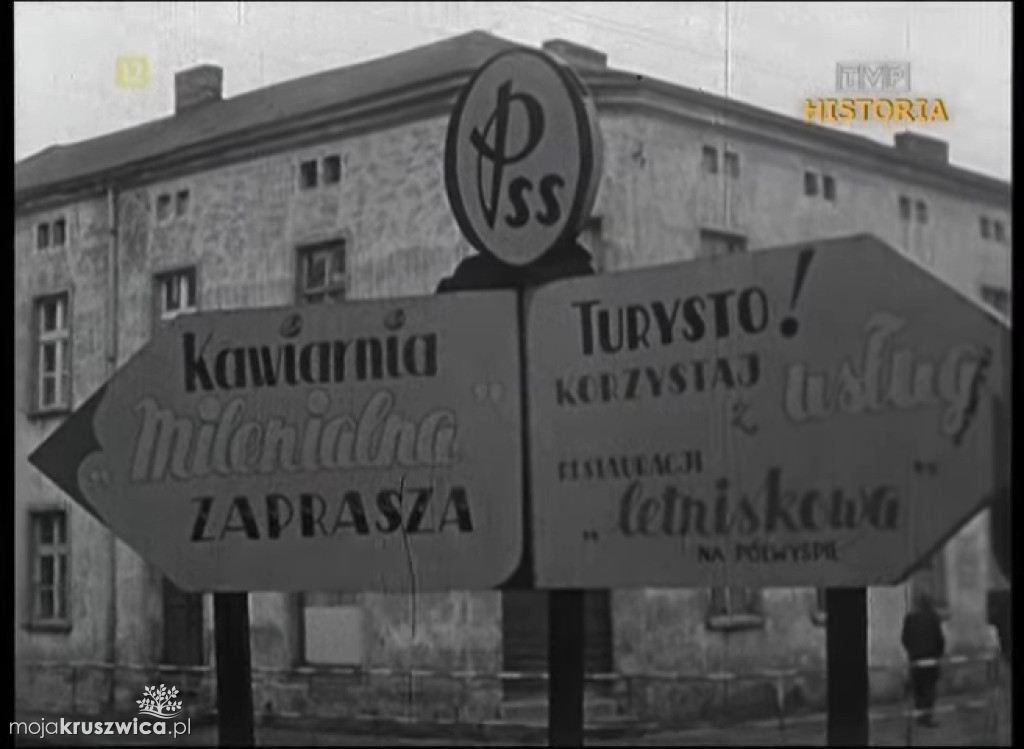 Dawna Kruszwica. Kruszwica w latach 60. XX wieku