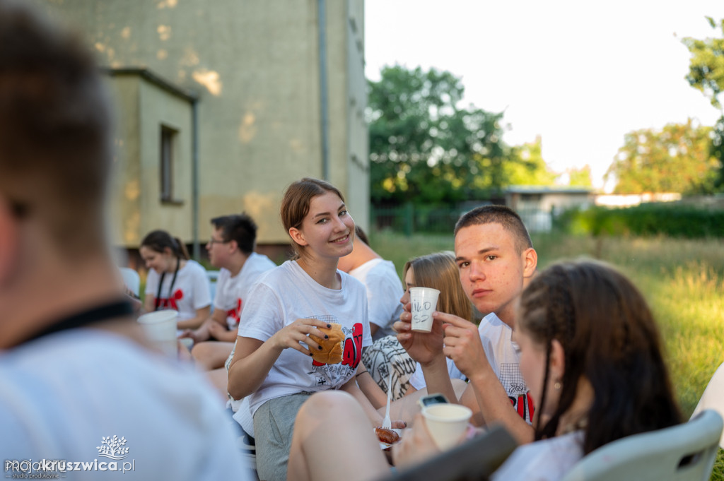 Młodzi ludzie spotkali się w Rojewie na tegorocznym biwaku KSM