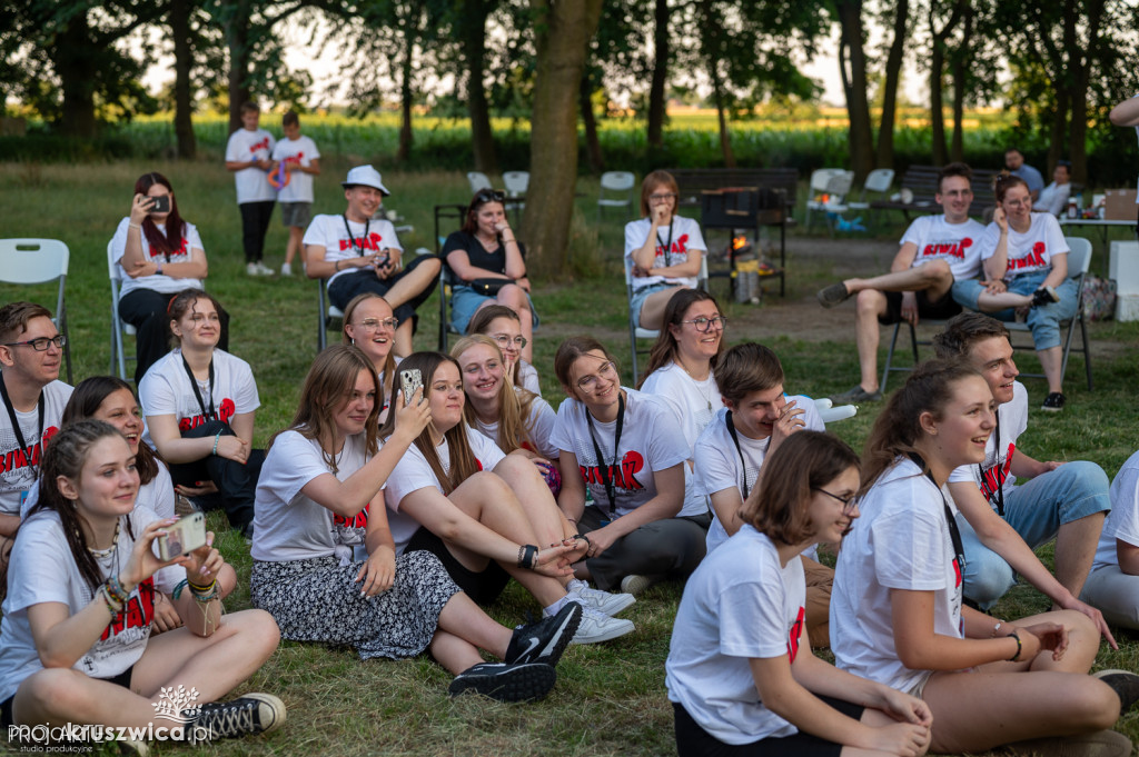 Młodzi ludzie spotkali się w Rojewie na tegorocznym biwaku KSM