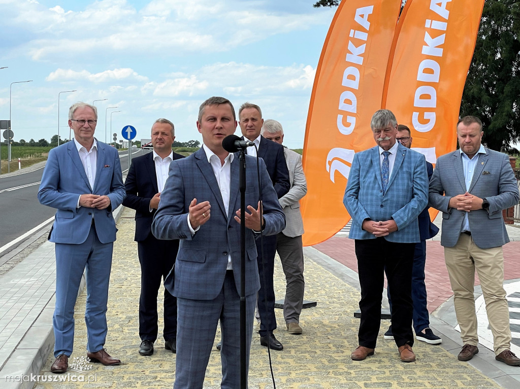 Rozbudowa drogi krajowej nr 15 w Kwieciszewie zakończona [VIDEO, ZDJĘCIA]
