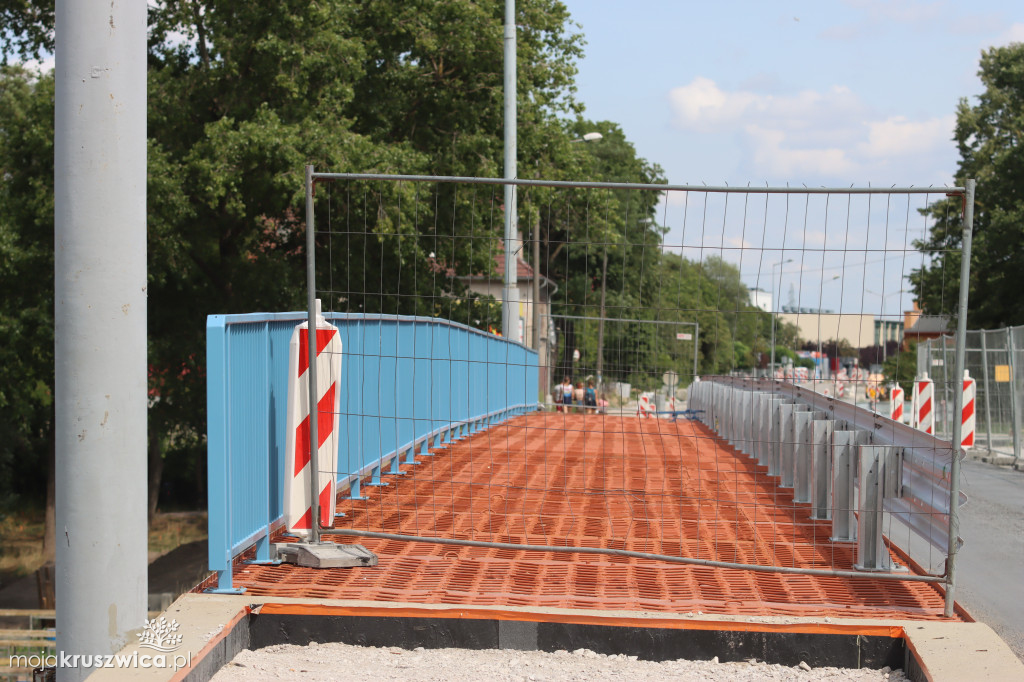 Trwa budowa rond i remont mostu [FOTORELACJA, 22.07.2023]