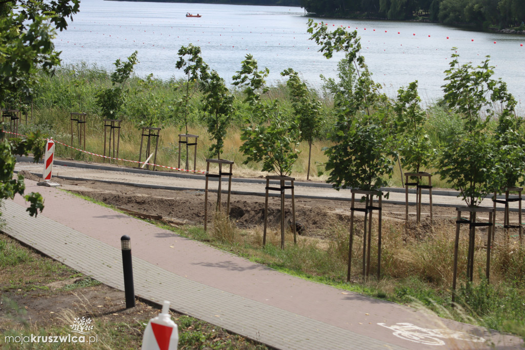 Trwa budowa rond i remont mostu [FOTORELACJA, 22.07.2023]