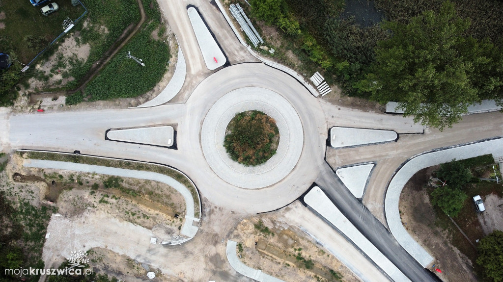 Odcinek drog krajowej nr 62 Strzelno-Kobylniki gotowy w ponad 70%
