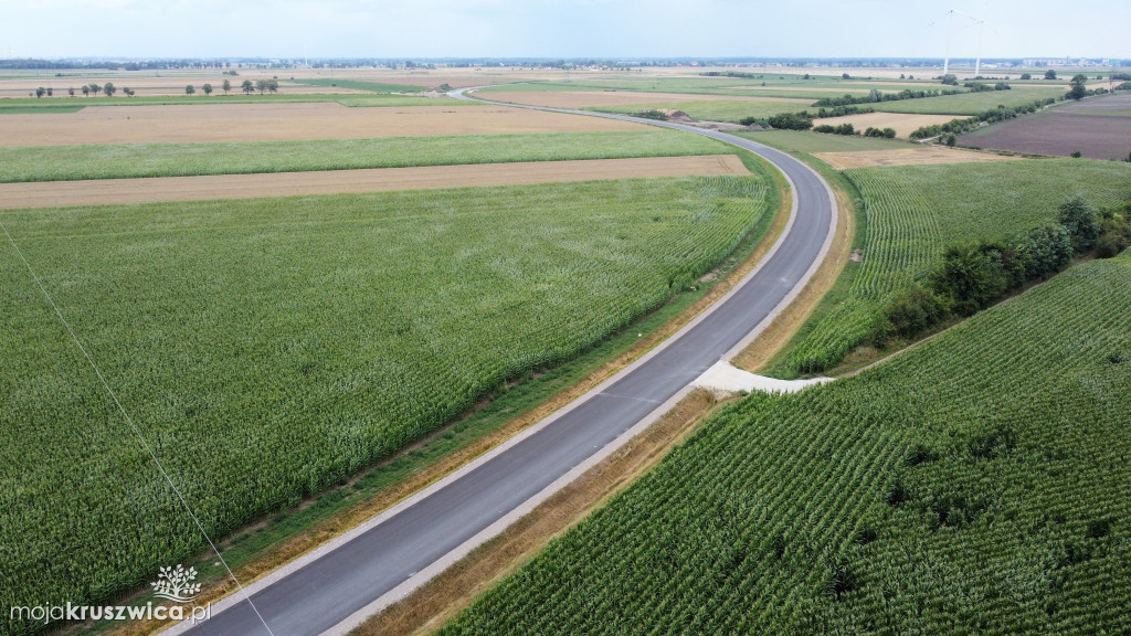Odcinek drog krajowej nr 62 Strzelno-Kobylniki gotowy w ponad 70%