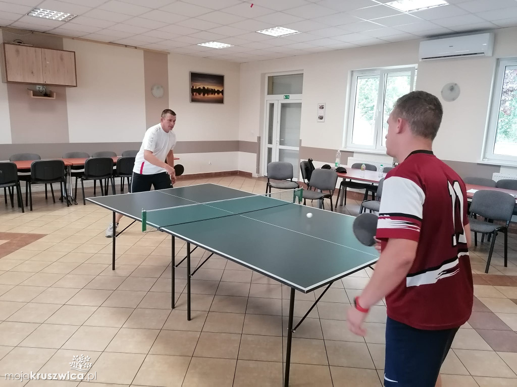 Wakacyjny Turniej Tenisa Stołowego w Kruszwicy