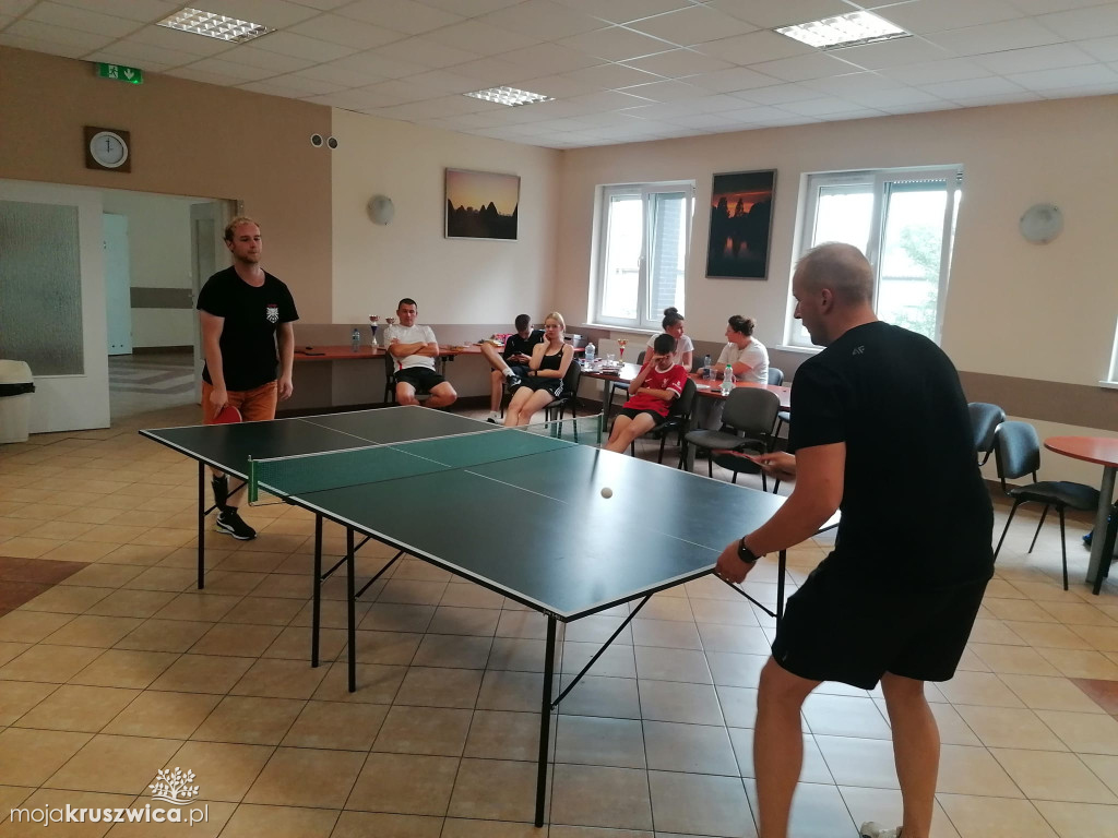 Wakacyjny Turniej Tenisa Stołowego w Kruszwicy
