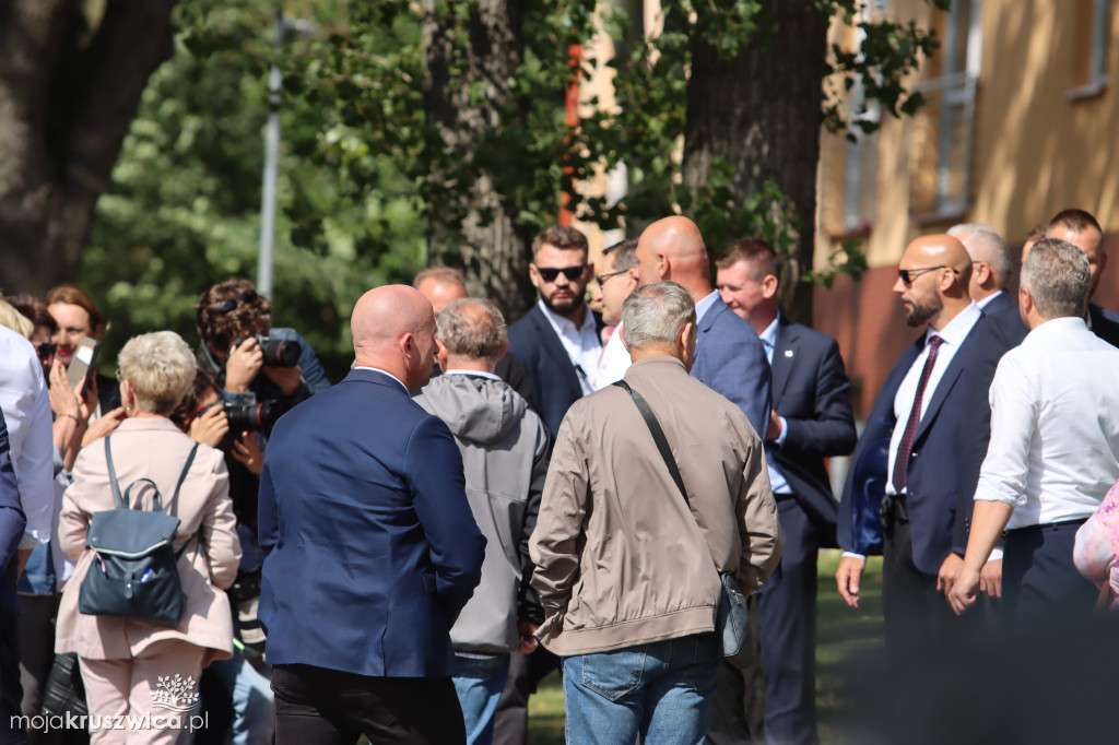 Premier Mateusz Morawiecki w Kruszwicy