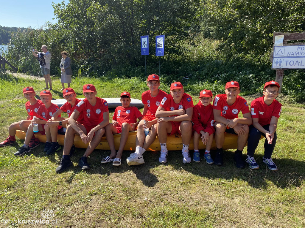 Wicemistrzowie województwa kujawsko-pomorskiego w ratownictwie wodnym z Kruszwicy