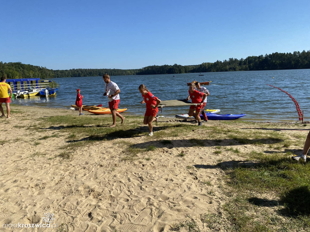 Wicemistrzowie województwa kujawsko-pomorskiego w ratownictwie wodnym z Kruszwicy