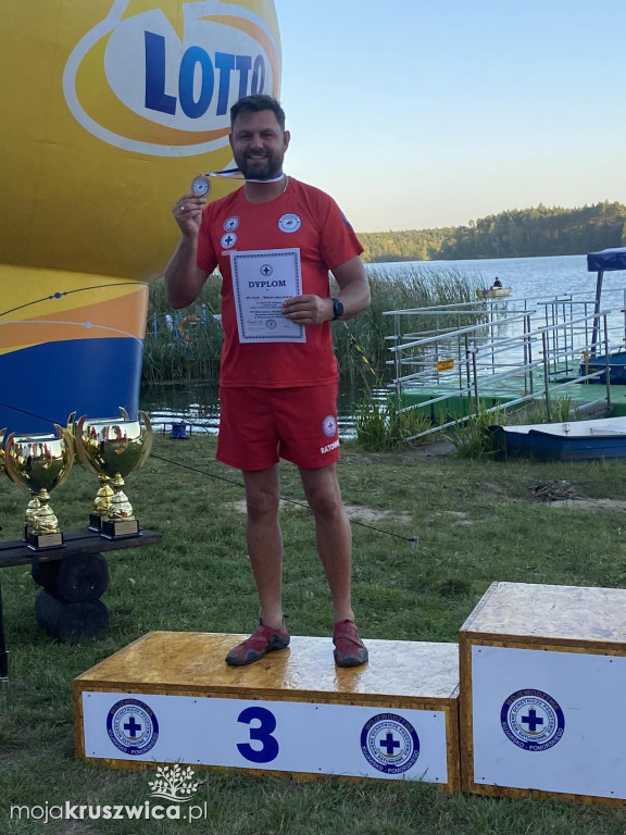 Wicemistrzowie województwa kujawsko-pomorskiego w ratownictwie wodnym z Kruszwicy