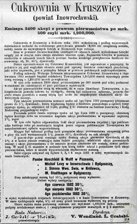 Kujawskie rolnictwo zawdzięczało wiele nowym środkom komunikacji i fabrykom cukru!