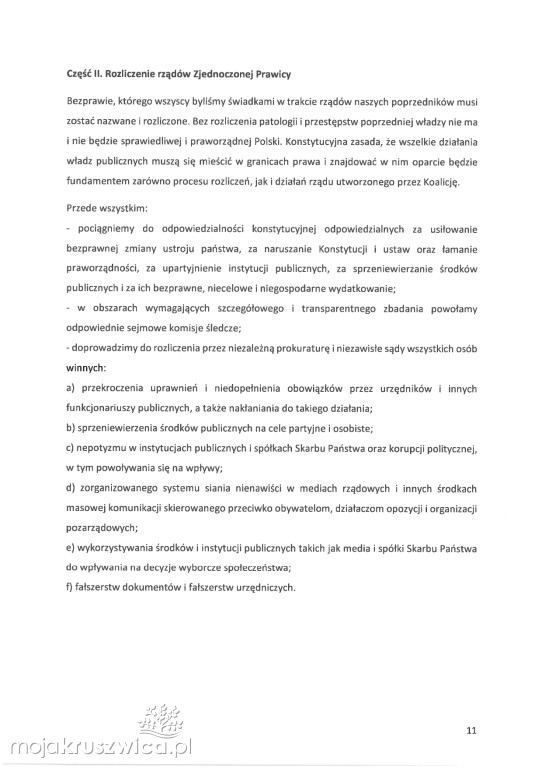  Partie polityczne podpisały umowę koalicyjną. O czym mówi?