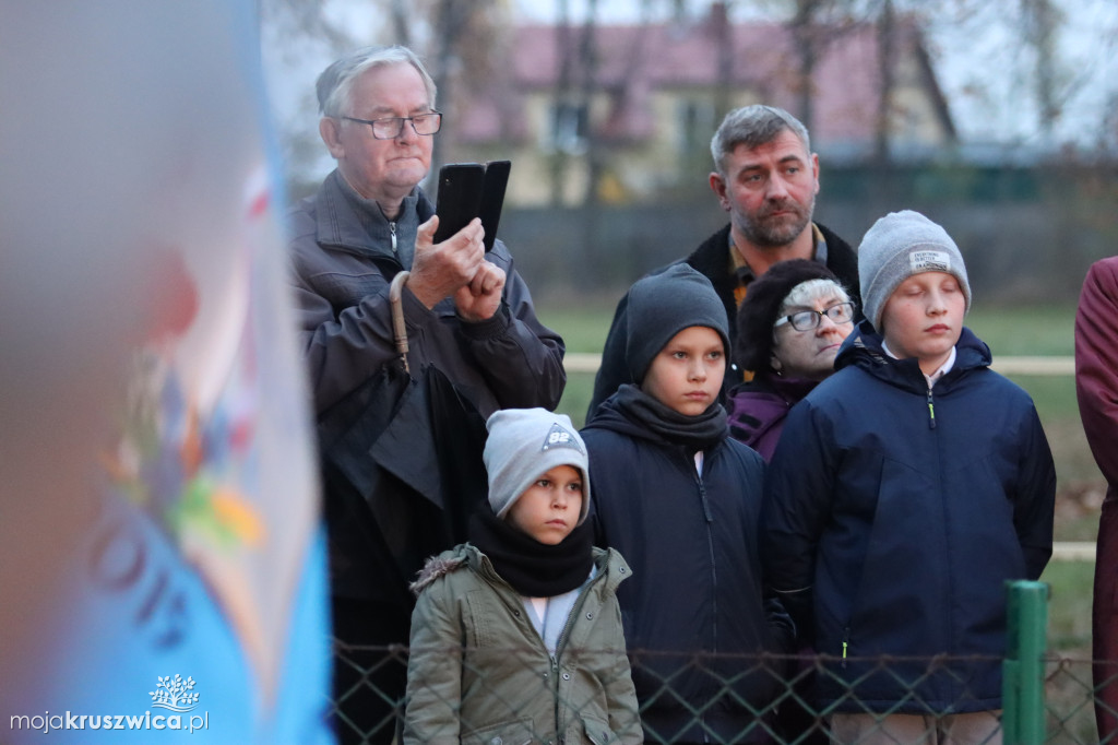 Sławsk Wielki. Społeczność szkoły i wsi dała wyraz patriotycznej postawy [ZDJĘCIA]