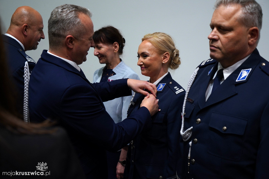 Policjanci i pracownicy Komendy Powiatowej Policji w Inowrocławiu wyróżnieni