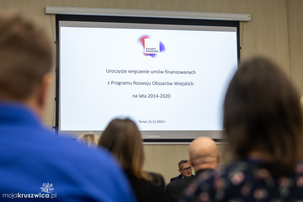 Nowe umowy PROW. Dofinasowanie także na rozwój projektu w Kruszwicy