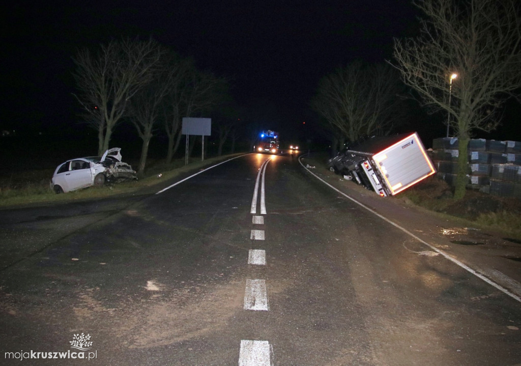 Wypadek na drodze krajowej nr 62