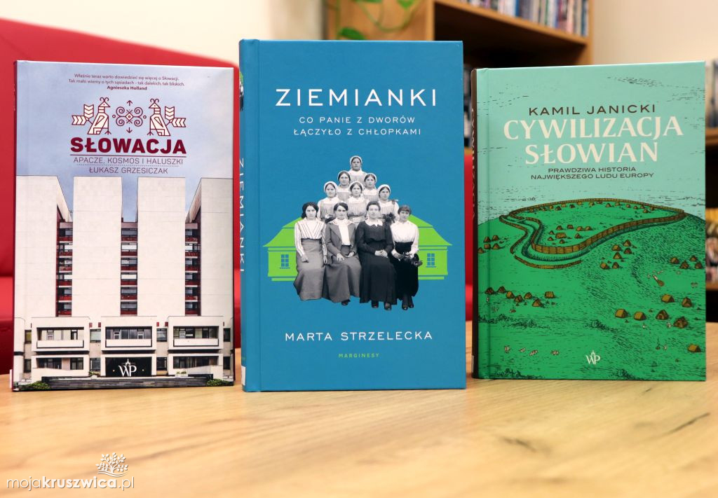 W kruszwickiej bibliotece mają książkowe nowości