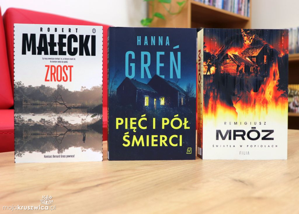 W kruszwickiej bibliotece mają książkowe nowości