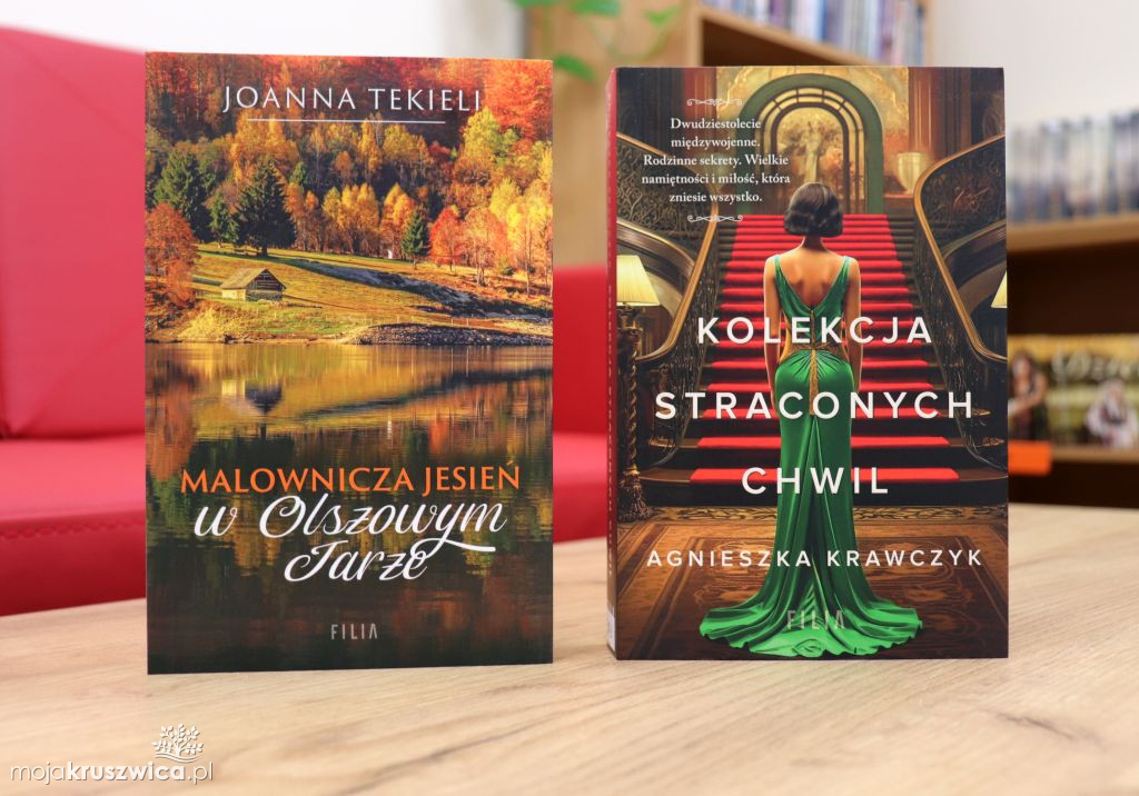 W kruszwickiej bibliotece mają książkowe nowości