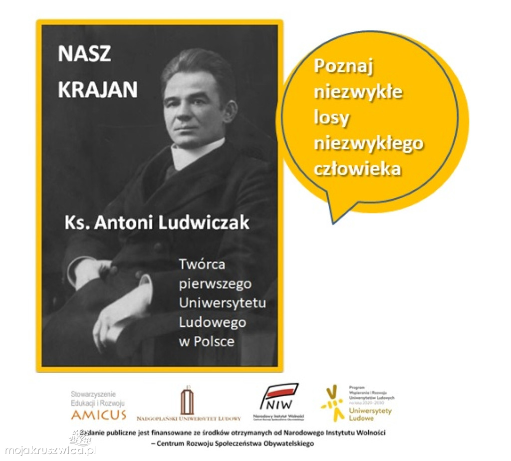 Śladami pamięci. Projekt przybliżył postać księdza Antoniego Ludwiczaka