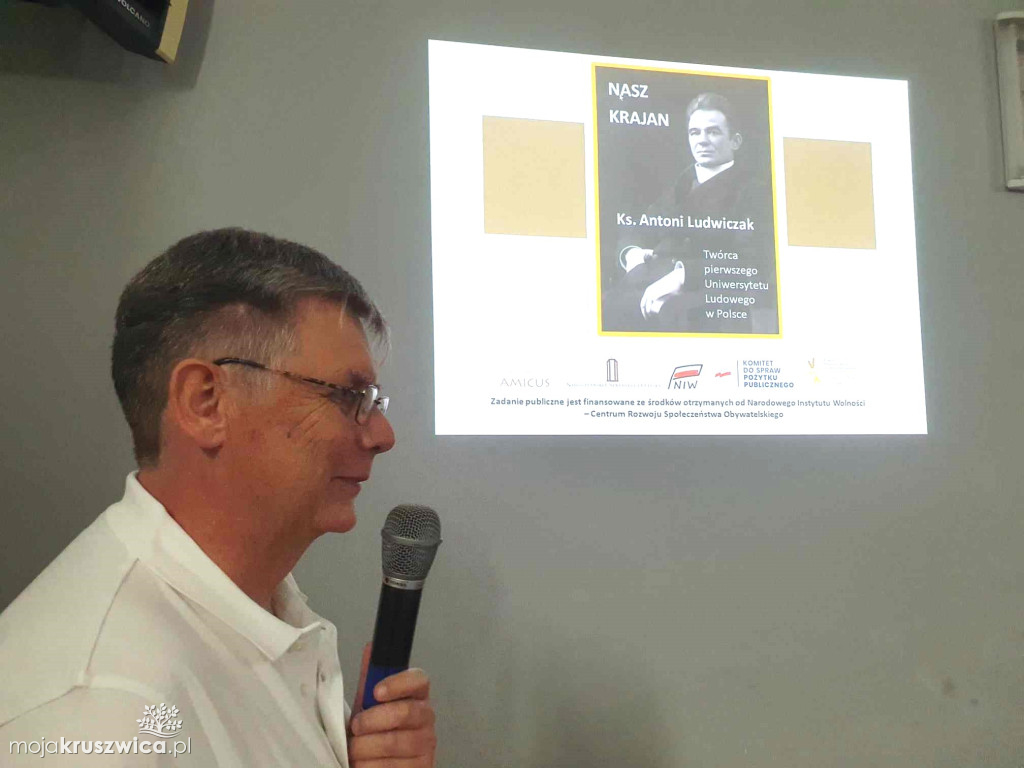 Śladami pamięci. Projekt przybliżył postać księdza Antoniego Ludwiczaka
