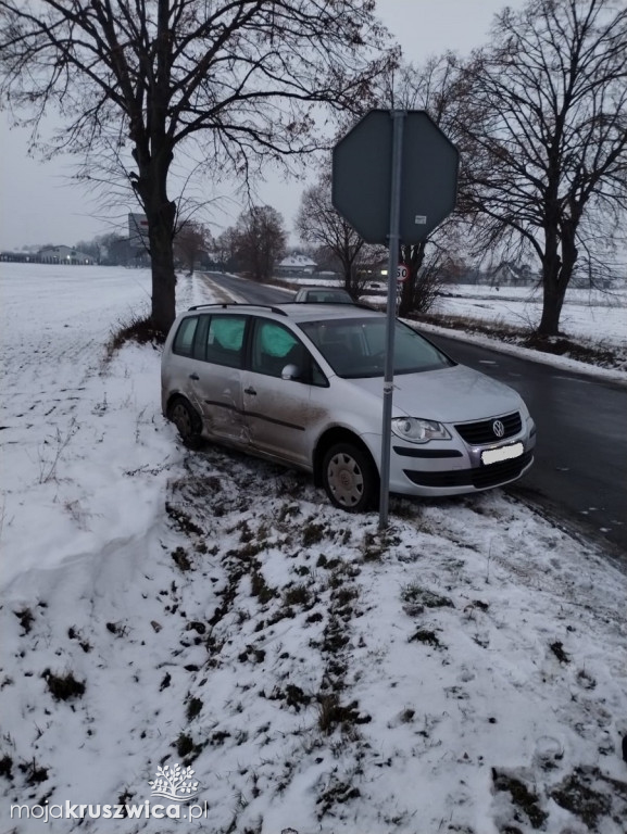 Groźny wypadek w regionie. Na szczęście nikt nie ucierpiał! [FOTO]