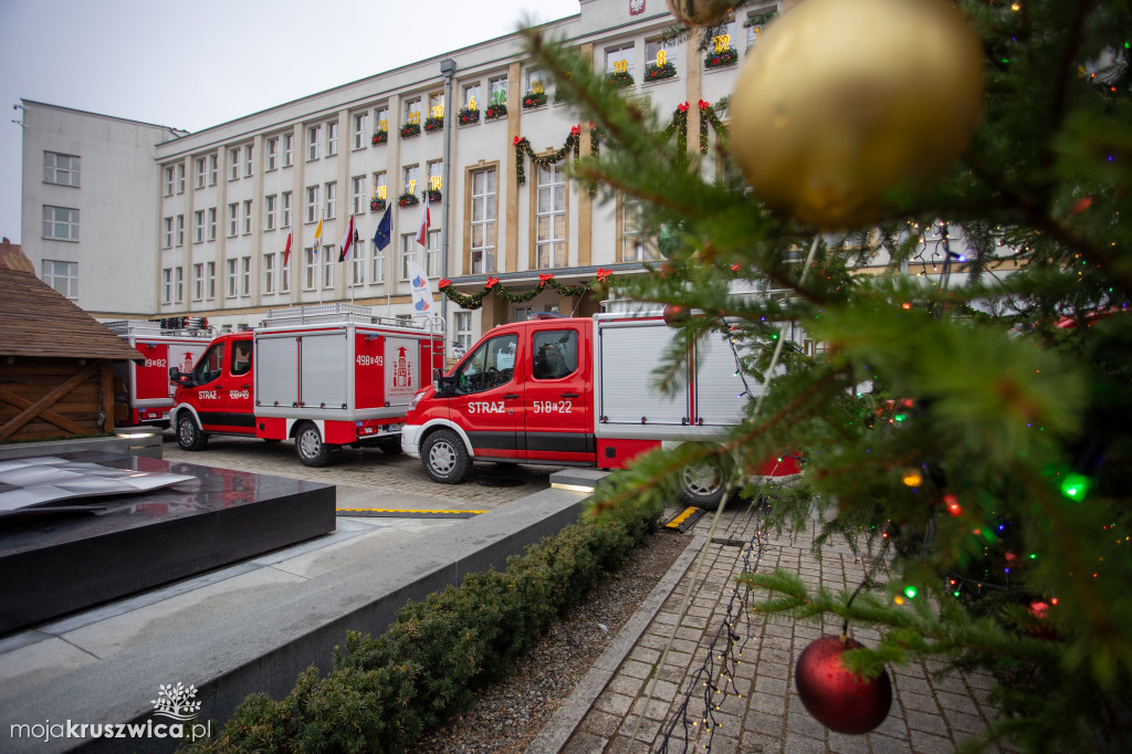 Wozy bojowe dla strażaków ochotników także dla strażaków z naszego powiatu