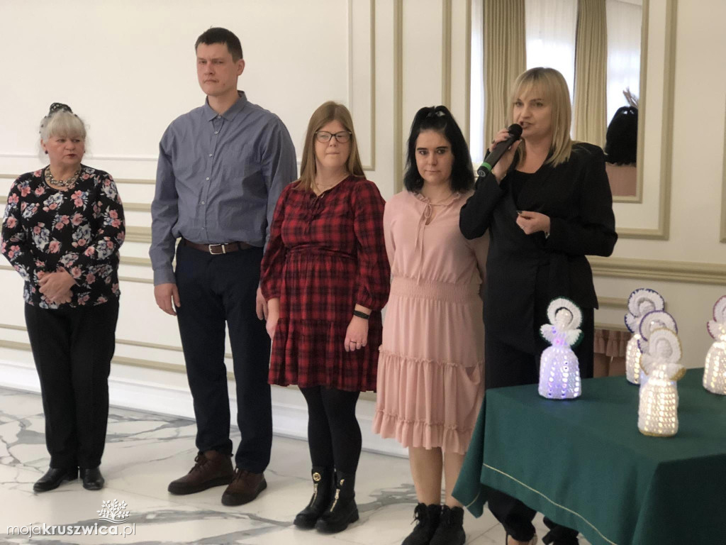 Spotkanie wigilijne Środowiskowego Domu Samopomocy w Kruszwicy