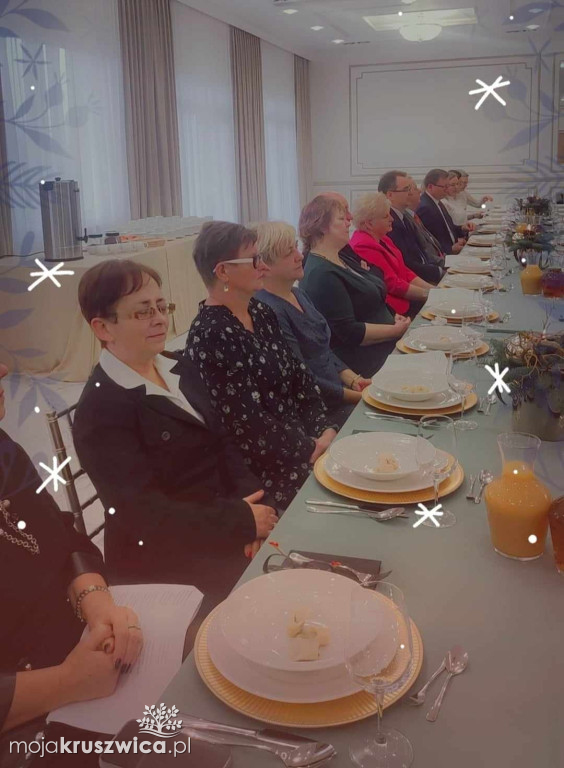 Spotkanie wigilijne Środowiskowego Domu Samopomocy w Kruszwicy
