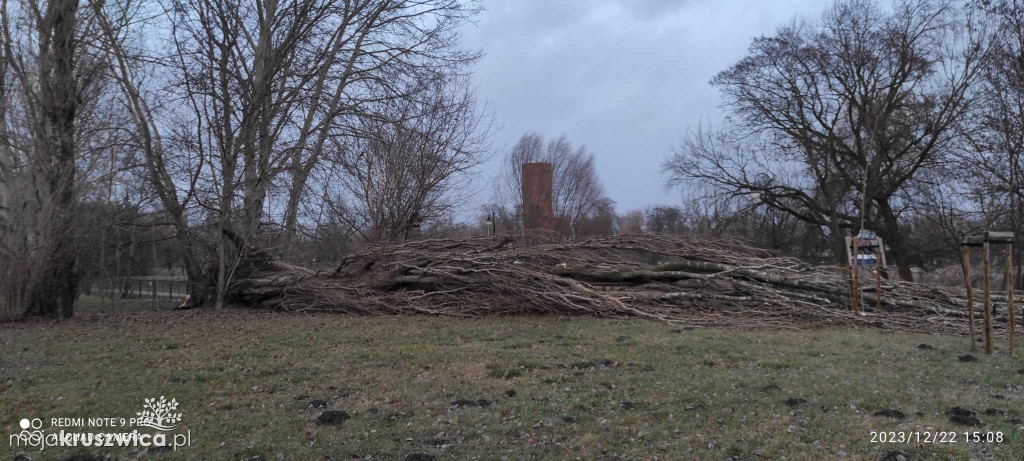 Dzisiaj mocno wieje! Nad Gopłem chwila moment i trzask! [ZDJĘCIA]