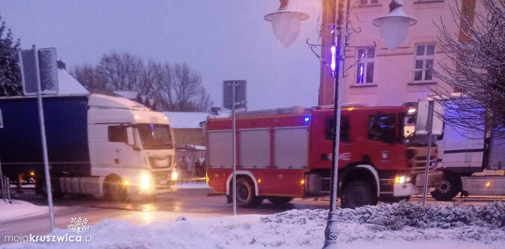 Kruszwica stoi! Paraliż miasta przy aktualnej pogodzie