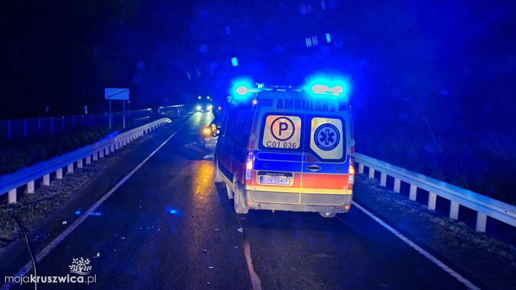 Na Szosie Radziejowskiej doszło do poważnego wypadku [FOTO]