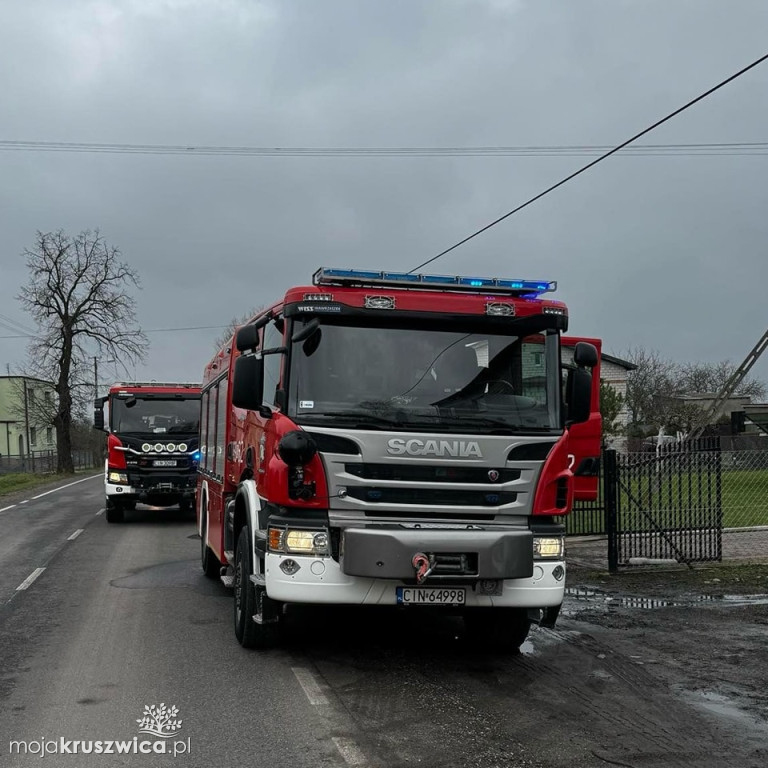 Sławsk Wielki: Spłonął jeden z garaży