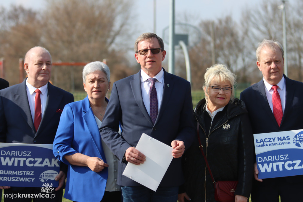 Dariusz Witczak ogłosił start w wyborach na Burmistrza Kruszwicy [ZDJĘCIA, VIDEO]