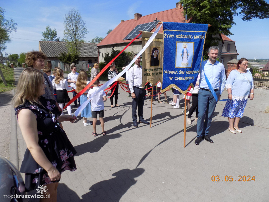 Chełmce. W parafii odbyło się wprowadzenie relikwii bł. Rodziny Ulmów