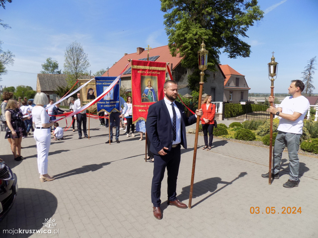 Chełmce. W parafii odbyło się wprowadzenie relikwii bł. Rodziny Ulmów