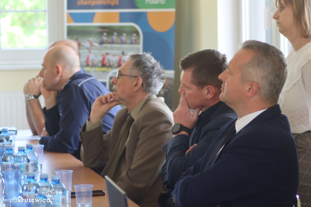 Wioślarze z Europy przyjadą do Kruszwicy. Dziś rozmawiali o ich bezpieczeństwie