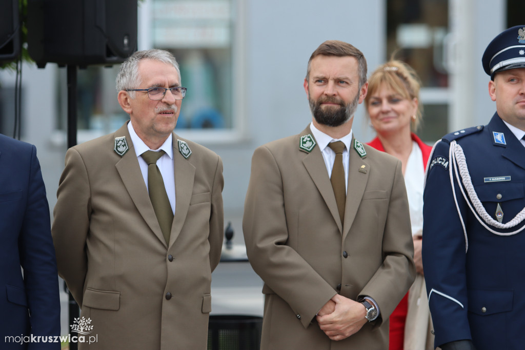 Gminny Dzień Strażaka cz. 2 Uroczystości na kruszwickim rynku