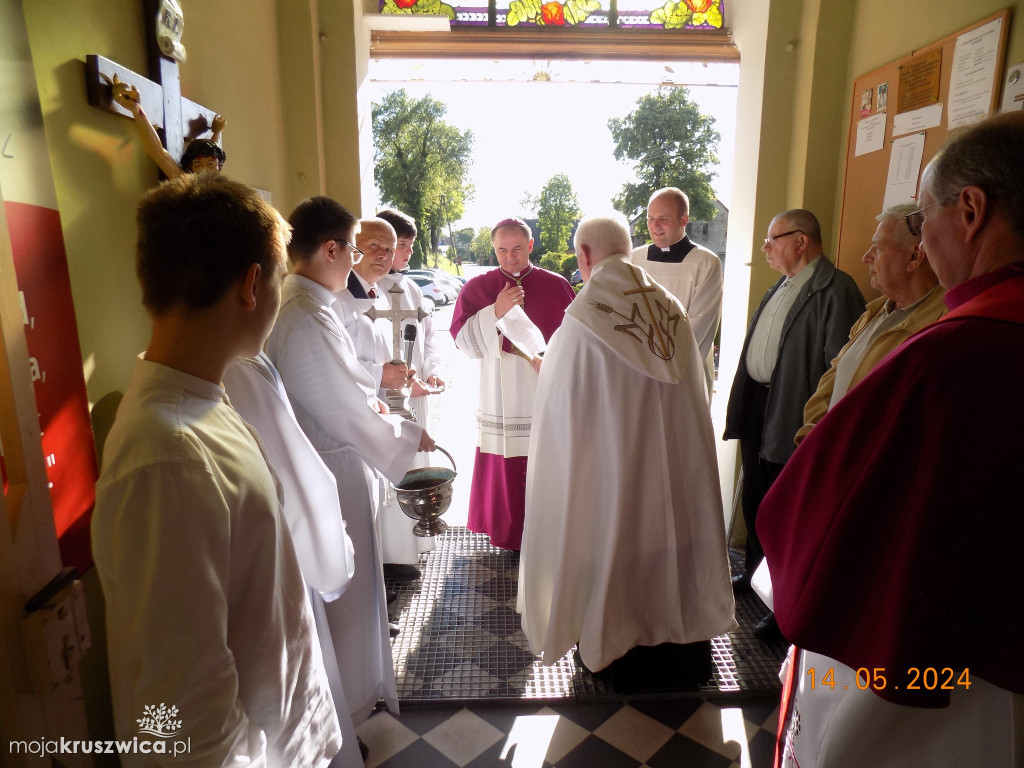 W Chełmcach odbyła się wizytacja kanoniczna księdza biskupa Radosława Orchowicza