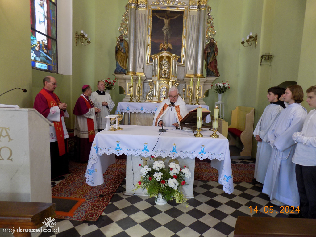 W Chełmcach odbyła się wizytacja kanoniczna księdza biskupa Radosława Orchowicza