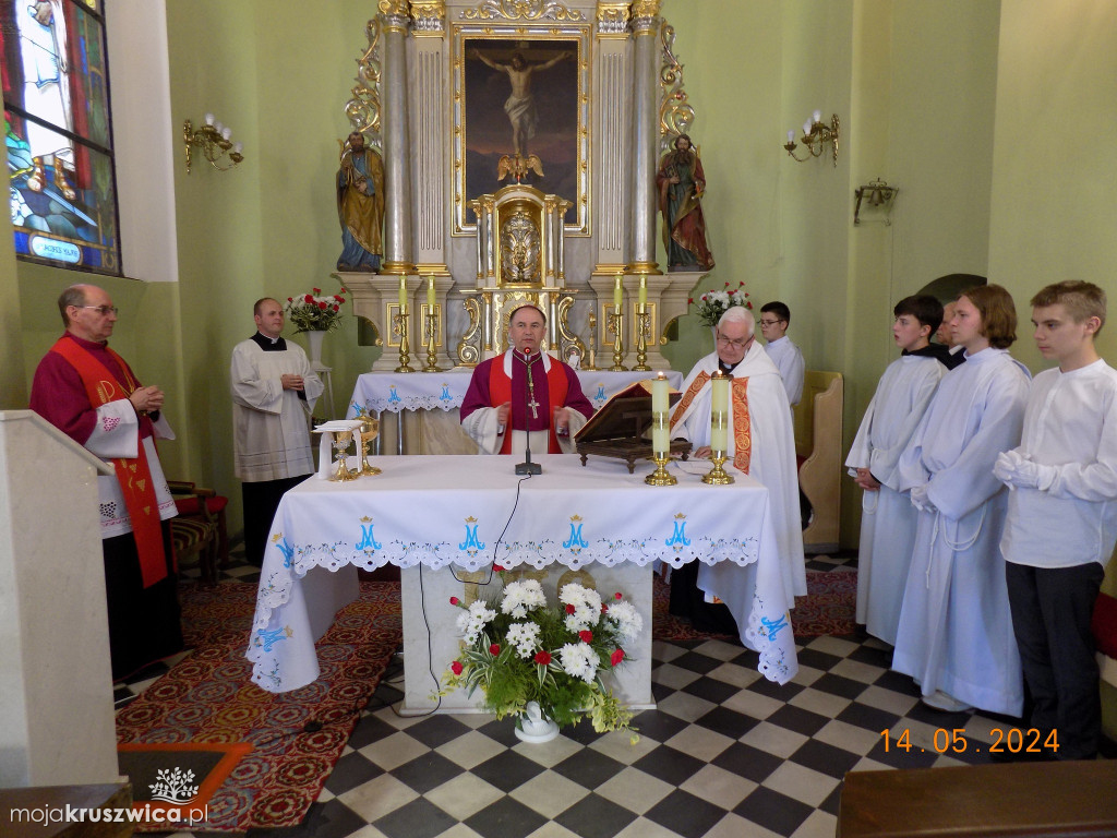 W Chełmcach odbyła się wizytacja kanoniczna księdza biskupa Radosława Orchowicza