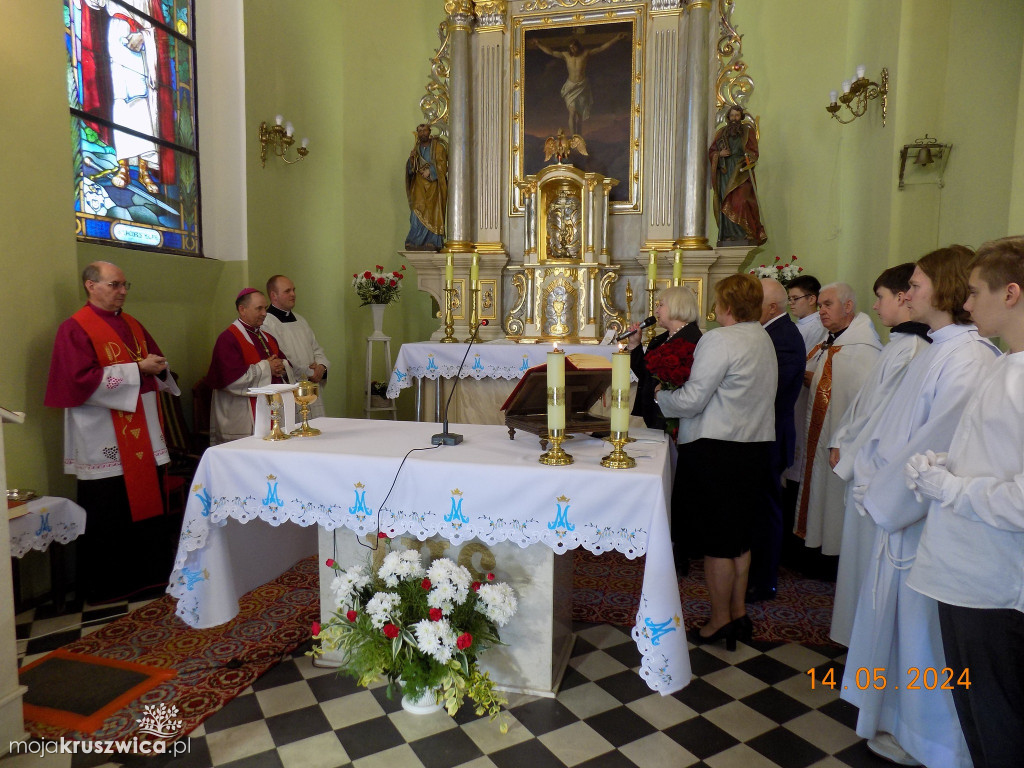 W Chełmcach odbyła się wizytacja kanoniczna księdza biskupa Radosława Orchowicza