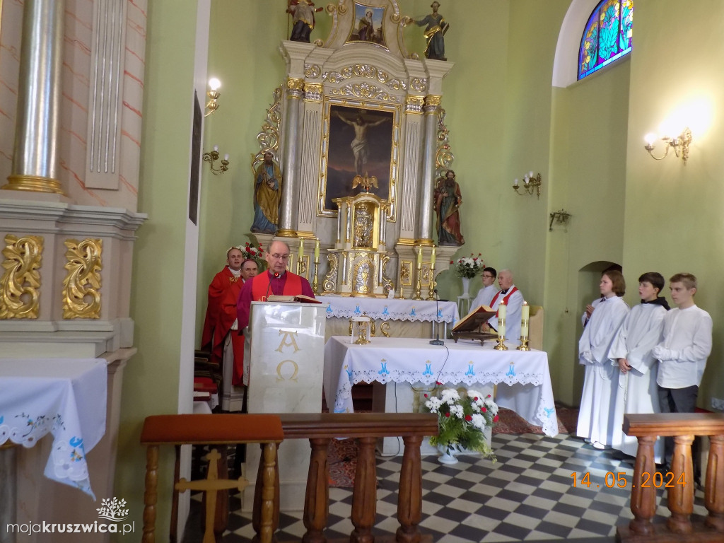 W Chełmcach odbyła się wizytacja kanoniczna księdza biskupa Radosława Orchowicza