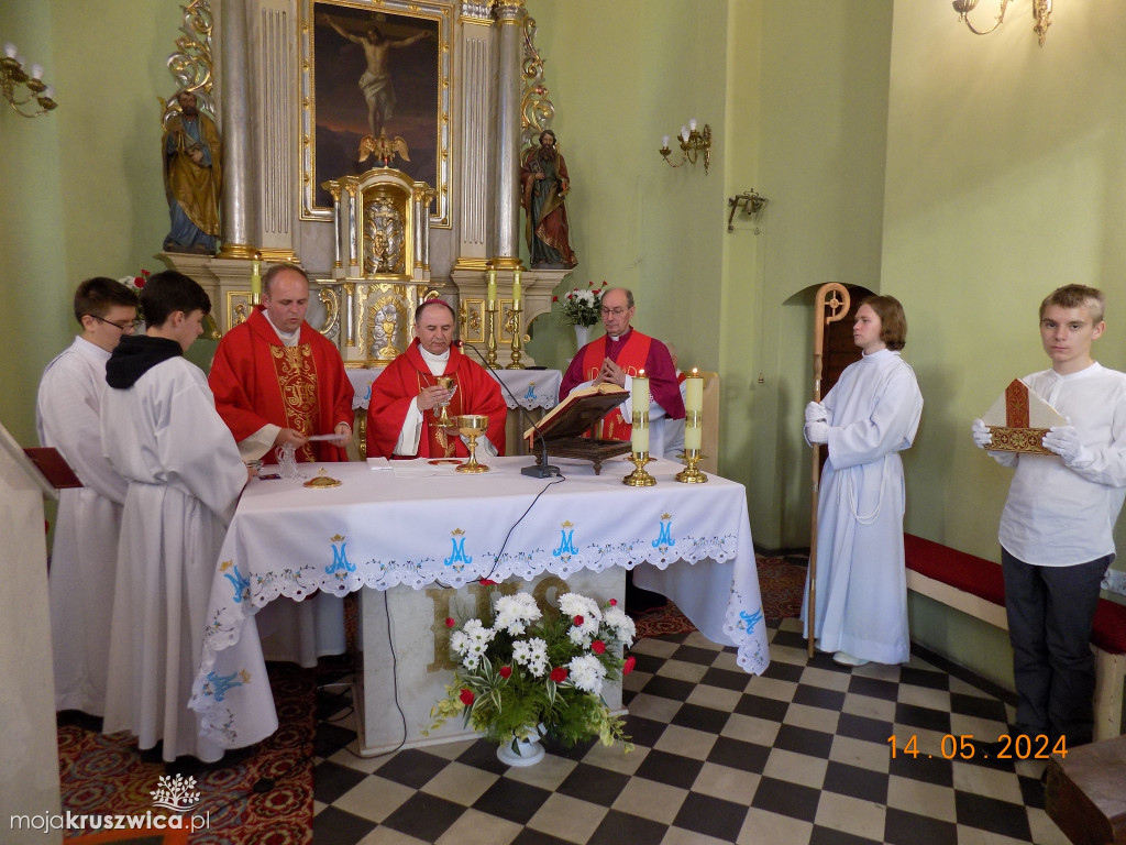 W Chełmcach odbyła się wizytacja kanoniczna księdza biskupa Radosława Orchowicza