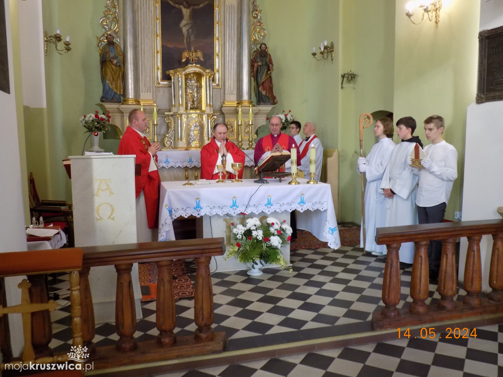 W Chełmcach odbyła się wizytacja kanoniczna księdza biskupa Radosława Orchowicza